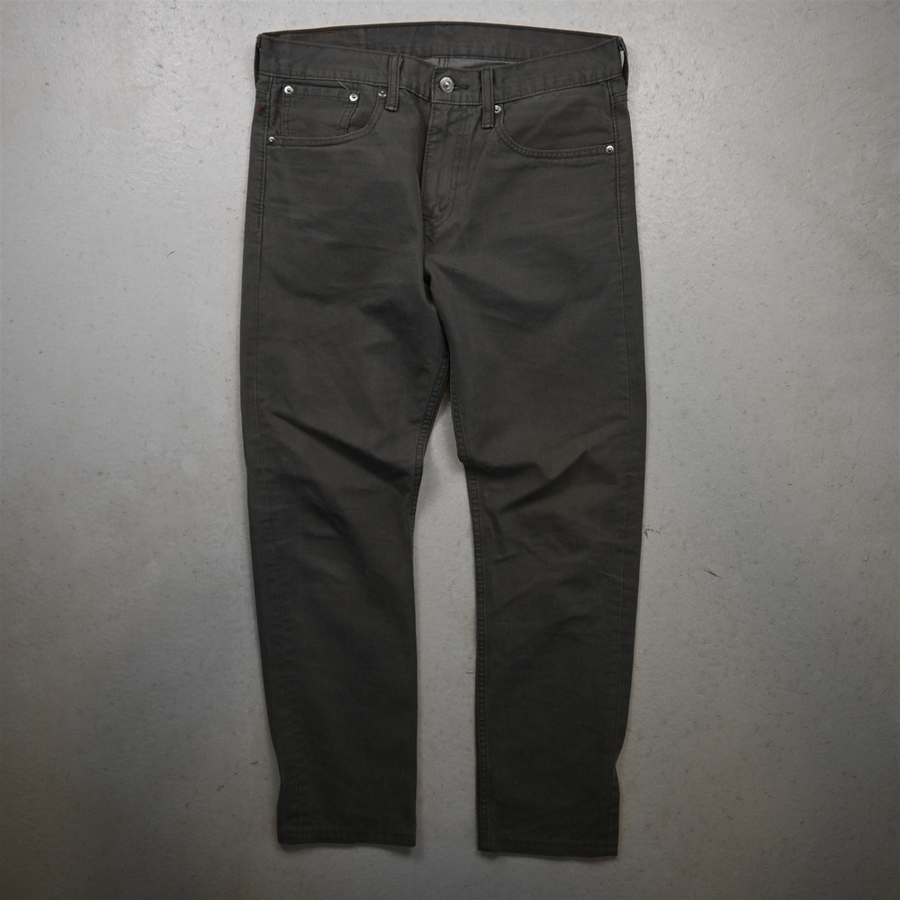 Levis 31x32 Gray Denim 508 Original Taper Mens Jeans